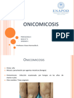 GUÌA 5, Onicomicosis, Unidad II, Podologia II (D-V-SP)