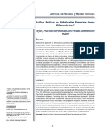 Estilos, Práticas Ou Habilidades Parentais - Como Diferencia-Los