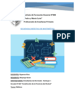 Secuencia Didáctica de Matemática - Mayorga - Aprobada