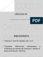 1) Equações Diferencias