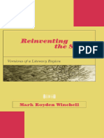 (American Literature) Mark Royden Winchell - Reinventing The South - Versions of A Literary Region-University of Missouri (2006)