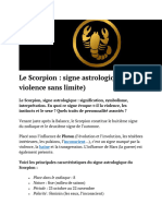 Le Scorpion