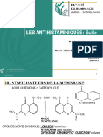 Les Antihistaminiques