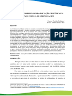 DESAFIOS E POSSIBILIDADES DA INICIAÇÃO CIENTÍFICA EM Espaços Virtuais de Aprenizagem