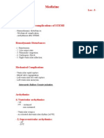 Medicine: Management of Complications of STEMI