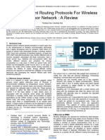 Energy Efficient Routing Protocols For Wireless Sensor Network