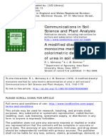 Communications in Soil Science and Plant Analysis