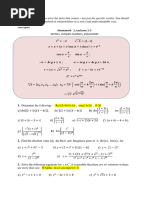 Complex Numbers Problems