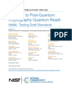 PQC Migration Nist SP 1800 38c Preliminary Draft