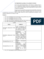 The Philippine Environmental Impact Statement System