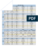 Horário 2º Semestre - Goiás Tec'