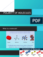 Polarity of Molecules