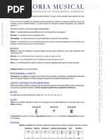 Método de Teoria Musical Elementar - Principais Tópicos para Estudo Preparatório para Oficialização Na CCB