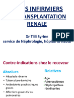 Cours Infirmier Transplantation