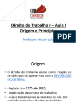 Aula I - Princípios 