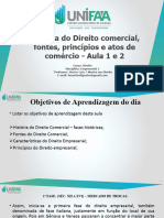 AULA 1 e 2 - Empresarial I