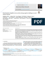 Dorsal Anterior Cingulate Cortex Activity During Cognitive Challenge in Social Anxiety Disorder