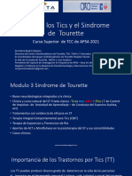 Tourette Curso Superior APSA 2021