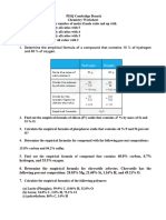 Empirical Formula Determination