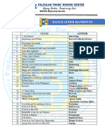 Dance Sports Teaching Mapeh Super Handouts