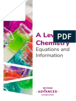 T SC 2551091 A Level Chemistry Equations and Information Booklet - Ver - 3