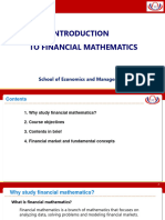 Introduction To Financial Market