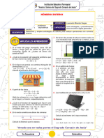 Clase 02 Numeros Enteros Practica de Clase