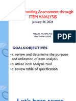 Item-Analysis Fma