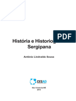 Historia e Historiografia Sergipana Aula 1