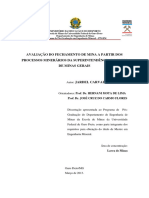 Avaliação Do Fechamento de Mina A Partir Dos Processos Minerários Da Superintendência Do DNPM-MG