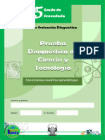 5º Prueba Diagnóstica de Ciencia y Tecnología - 2024