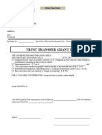 Trust Transfer Grant Deed: Print This Form