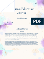 Inclusive Education Journal