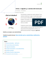 Qué Es La BIOSFERA - Capas y Características - Resumen