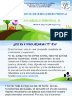 Importancia de Desarrollo Personal (Portafolio)