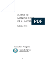 Manual para Manipuladores de Alimentos 2023 Vs 02