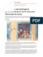 Foque Nas Aprendizagens Prioritarias Do 6 Ao 9 Ano Com Machado de Assis