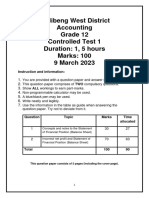 2023 Grade 12 Controlled Test 1 QP