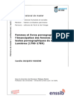 Femmes Et Livres Pornographiques de L Emancipation Des Femmes Au Sein Des Textes Pornographiques Du Siecle Des Lumieres 1700 1789