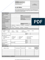 Ficha Unica de Datos