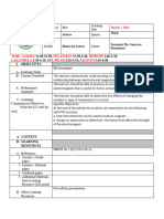 Grade 5 Science Lesson Plan