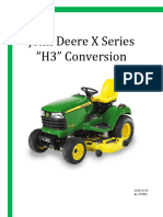 John Deere X Series H3 Conversion