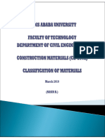 CLASSIFICATION OF MATERIALS (Color)