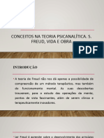 Conceitos Na Teoria Psicanalítica. S. Freud, Vida e Obra