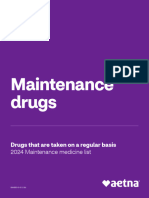 2024 Maintenance Medicine Drug List