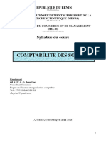 Cours Comptabilité Des Société