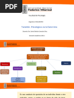 Variables Psicologicas de La Entrevista.