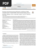 Zhao Et Al. (202) Economy-Environment-Energy Performance Evaluation of CCHP Microgrid System - A Hybrid Multi-Criteria Decision-Making Method