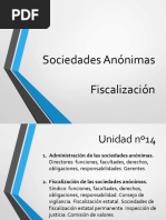 Sociedades Anonimas Fiscalización 2022