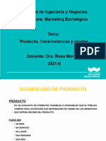 SEMANA 5 - Producto. Características y Niveles